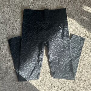 Gymshark Black Patterned Leggings